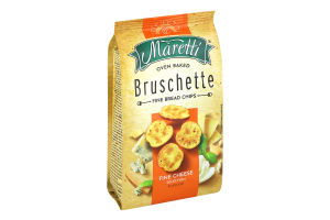 Брускетти хлібні запечені Mixed cheese Maretti м/у 70г