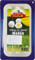 Жемчужины сырные 45% с манго Marques del Castillo лоток 125г