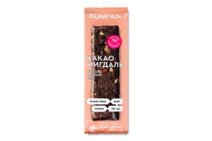 Батончик Какао-мигдаль SunFill м/у 35г