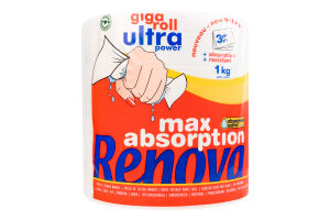 Рушники паперові Renova Ultra Power Gigaroll 3шари