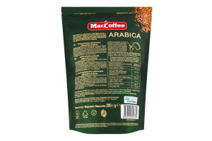 Кофе растворимый сублимированный Arabica MacCoffee д/п 280г