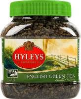 Чай зеленый байховый цельнолистовой Английский зеленый Hyleys п/б 230г
