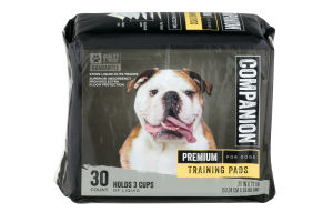 Companion Premium Training Pads for Dogs - 30 CT