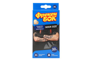 Перчатки Man size Фрекен Бок 10шт