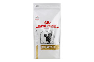 Корм сухой для взрослых котов Urinary S/O Royal Canin м/у 1.5кг