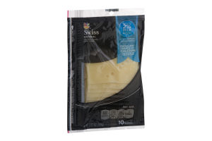 Ahold Swiss Cheese Deli Style Sliced