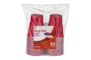 Ahold Party Cups Plastic - 30 CT