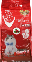 Наполнитель кошачий белый Unscented Super Premium VanCat 5кг