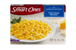 Weight Watchers Smart Ones Three Cheese Macaroni