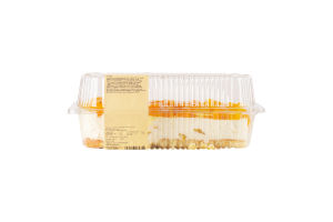 Пляцок Сирний з персиком