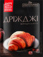Дрожжи сухие хлебопекарные быстродействующие Happy baking Pripravka м/у 7г