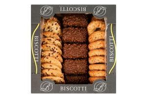 Печенье сдобное песочно-отсадное Демицио Микс Biscotti к/у 0.45кг