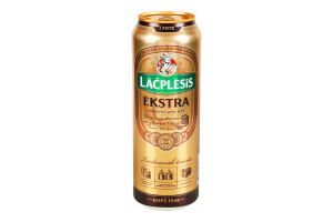 Пиво Lacplesis Ekstra светлое ж/б