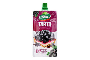 Пюре LOWICZ 100 г рисово-фруктове пиріг з смород. (Польща)