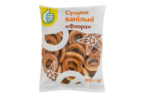 Сушки ванильные Флора ТОВ КБВ м/у 300г