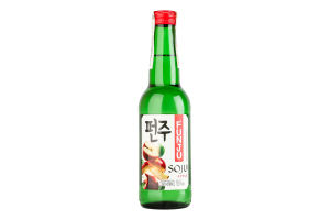Напій спиртний 350мл 15% Яблуко Soju Funju пл