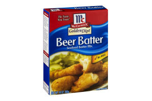 McCormick Golden Dipt Seafood Batter Mix Beer Batter