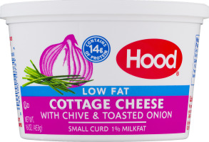 Hood Low Fat Cottage Cheese With Chive & Toasted Onion