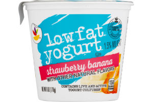 Ahold Lowfat Yogurt Strawberry Banana
