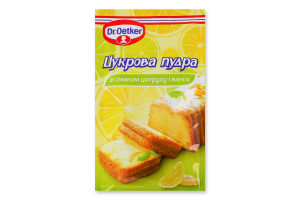 Пудра сахарная со вкусом цитруса и ванили Dr.Oetker м/у 50г
