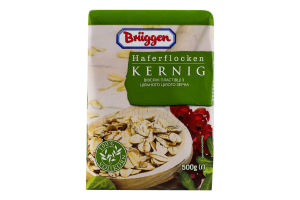 Хлопья овсяные из цельного целого зерна Bruggen м/у 500г