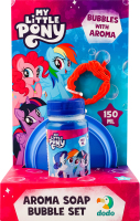 Набір д/створення ароматичних мильних бульбашок My Little Pony 150мл DoDo