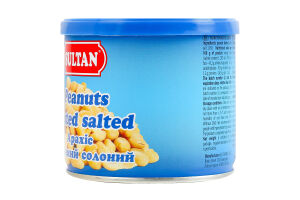 Арахис жареный солёный Sultan ж/б 120г