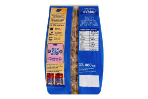 Изделия макаронные класc экстра группа А Ракушки Чумак м/у 400г