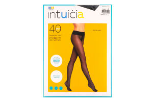 Колготки женские Intuicia Fashion Top 40den 2 черный
