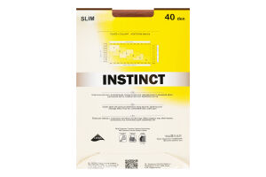 Колготки женские Instinct Slim 40den 2 natural