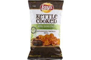 Lay's Kettle Cooked Potato Chips Applewood Smoked BBQ