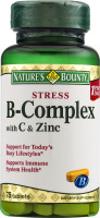Nature's Bounty Stress B-Complex with C & Zinc Tablets - 75 CT