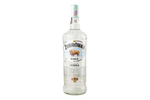 Водка 1л 40% Biala Zubrowka бут