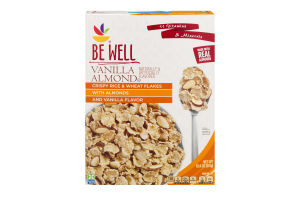 Ahold Be Well Crispy Rice & Wheat Flake Cereal Vanilla Almond