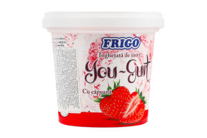 Морозиво FRIGO 300 г Йо-гурт Полуниця (Молдова) И391
