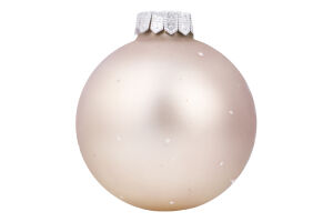 Прикраса ялинкова Куля Символ року скло 100мм