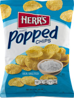 Herr's Popped Potato Chips Sea Salted