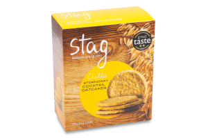 Крекери Stag вівсяні з сиром чеддер