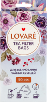 Фильтр-пакеты для заваривания чайных смесей Lovare 50шт