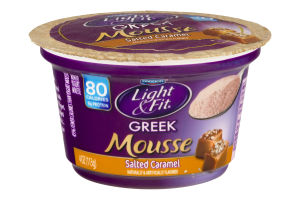 Dannon Light & Fit Greek Mousse Nonfat Yogurt Salted Caramel