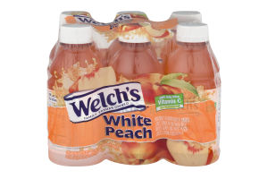 Welch's White Peach - 6 PK