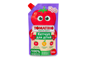 Кетчуп для дітей від 3років Томатіно д/п 180г