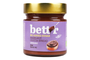 Паста Bett'r з лісовим горіхом та какао