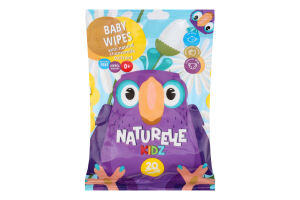 Серветки вологі Ромашка 20шт Натюрелль кідс