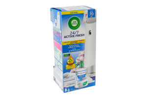 Освіжувач повітря автоматичний Ранкова свіжість та квіти орхідеї Active fresh Air Wick 228мл