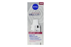 Флюид защитный SPF 50+ Cellular Expert Filler Nivea 30мл