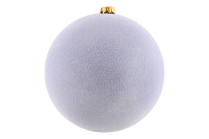 Прикраса ялинкова Куля Оксамит 150мм 31069