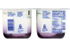 Dannon Fruit on the Bottom Lowfat Yogurt Blueberry - 4 CT