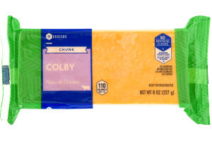 SE Grocers Chunk Colby Natural Cheese