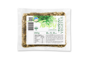 Сир Тофу з кропом 250г в/у Vegetus